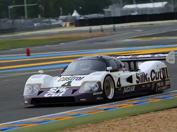 Gruppe-C-Jaguar in Le Mans Titel-Bild zur News: Gruppe-C-Jaguar in Le Mans