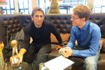 Alessandro Zanardi im Gespräch mit Motorsport-Total.com-Redakteur Stefan Ziegler