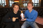 Alessandro Zanardi erhält den Motorsport-Total.com-Lebenswerk-Award aus den Händen von Redakteur Stefan Ziegler