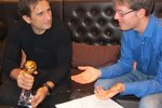 Alessandro Zanardi im Gespräch mit Motorsport-Total.com-Redakteur Stefan Ziegler