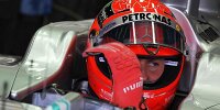 Bild zum Inhalt: Medien: Schumachers Helm gebrochen