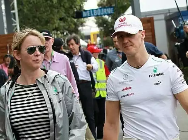 Michael Schumacher, Sabine Kehm Titel-Bild zur News: Michael Schumacher, Sabine Kehm