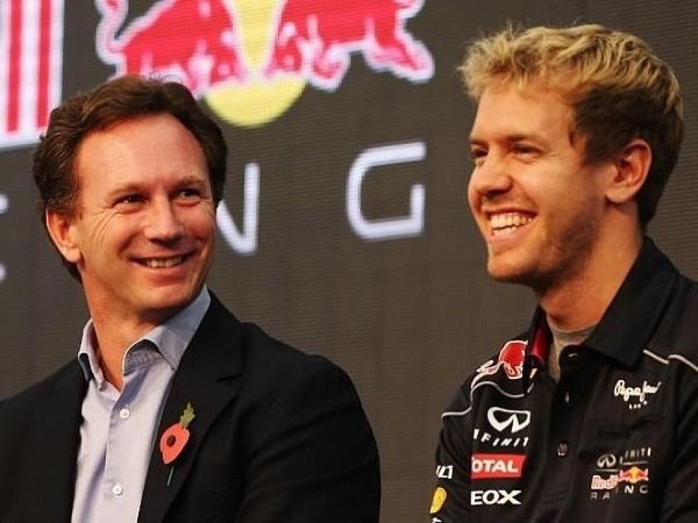 Adrian Newey, Christian Horner, Sebastian Vettel