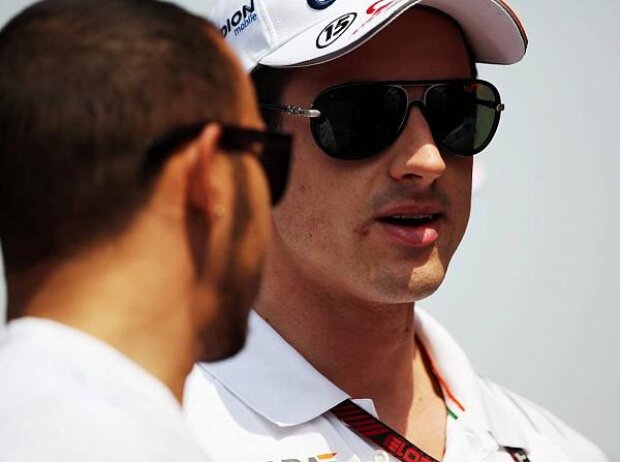 Lewis Hamilton, Adrian Sutil