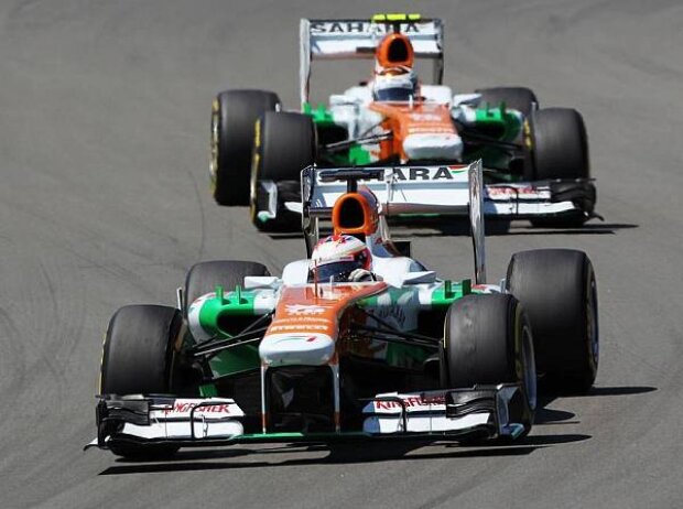 Paul di Resta, Adrian Sutil Paul di Resta, Adrian Sutil