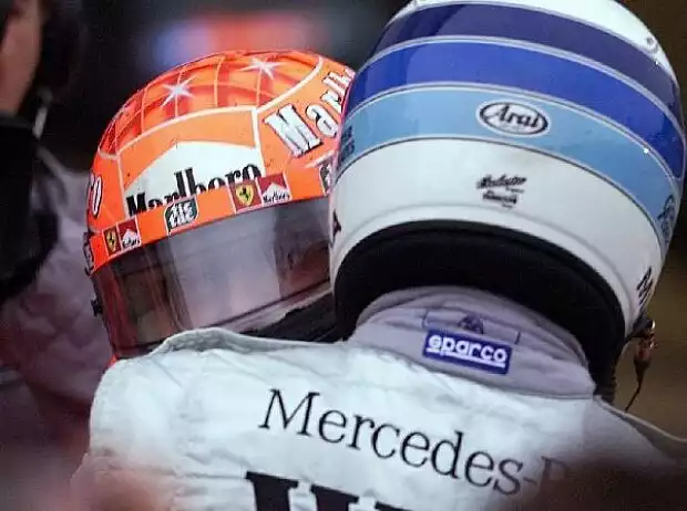 Michael Schumacher, Mika Häkkinen Titel-Bild zur News: Michael Schumacher, Mika Häkkinen