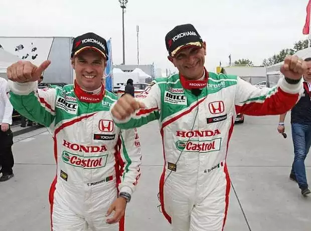 Titel-Bild zur News: Tiago Monteiro, Gabriele Tarquini