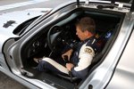 Bernd Mayländer im Safety-Car, einem Mercedes-Benz SLS AMG