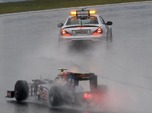 Safety-Car, Bernd Mayländer, Sebastian Vettel Safety-Car, Bernd Mayländer, Sebastian Vettel