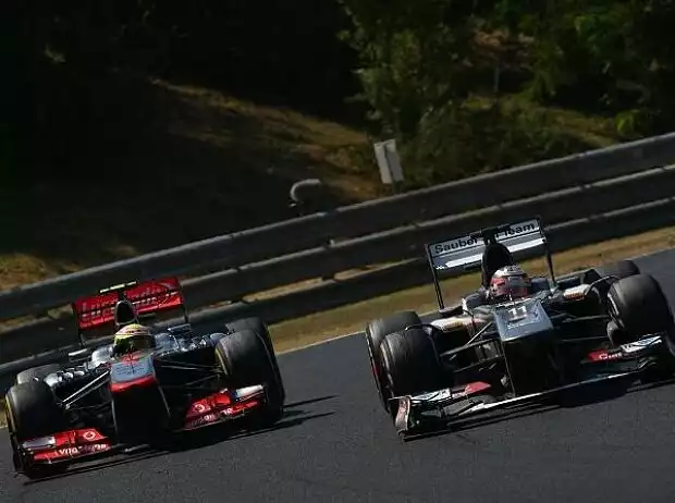 Sergio Perez, Nico Hülkenberg Titel-Bild zur News: Sergio Perez, Nico Hülkenberg