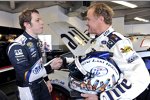 Brad Keselowski (Penske) und Rusty Wallace