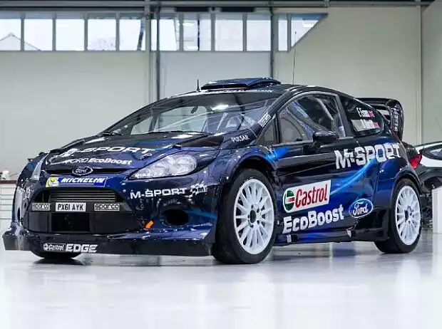M-Sport-Ford in neuem Design Titel-Bild zur News: M-Sport-Ford in neuem Design