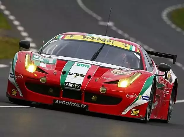 Giancarlo Fisichella, Gianmaria Bruni, Matteo Malucelli Titel-Bild zur News: Giancarlo Fisichella, Gianmaria Bruni, Matteo Malucelli