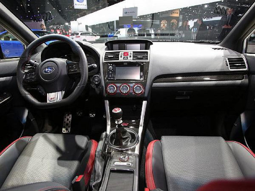 Subaru WRX STi Cockpit