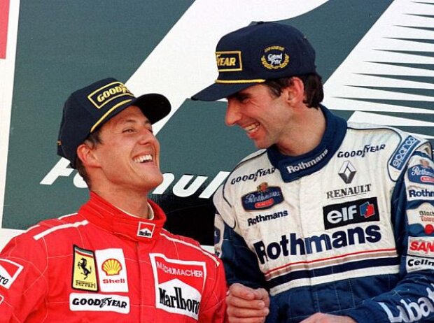 Titel-Bild zur News: Michael Schumacher, Damon Hill