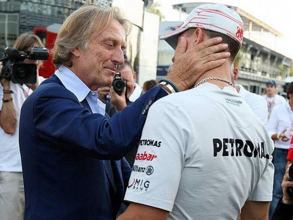 Luca di Montezemolo, Michael Schumacher