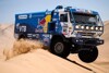 Bild zum Inhalt: Trucks: Karginow besiegt de Rooy und feiert ersten Dakar-Sieg
