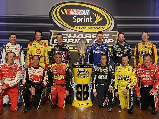 Ryan Newman, Matt Kenseth, Kasey Kahne, Clint Bowyer, Greg Biffle, Kevin Harvick, Kyle Busch, Carl Edwards, Kurt Busch, Joey Logano, Dale Earnhardt Jun. Titel-Bild zur News: Ryan Newman, Matt Kenseth, Kasey Kahne, Clint Bowyer, Greg Biffle, Kevin Harvick, Kyle Busch, Carl Edwards, Kurt Busch, Joey Logano, Dale Earnhardt Jun.