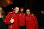 Kris Meeke, Khalid Al-Qassimi und Mads Östberg 