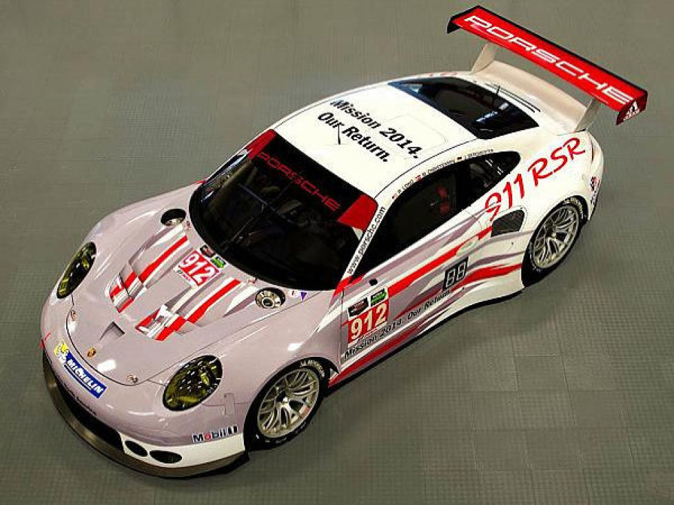 Porsche 911 RSR USCC Porsche North America