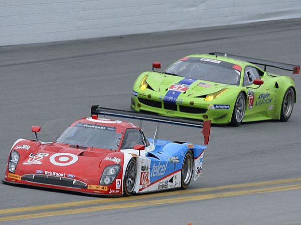 Scott Dixon, Tony Kanaan, Kyle Larson, Marino Franchitti