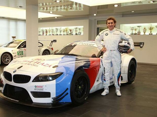 Titel-Bild zur News: Alessandro Zanardi mit dem BMW Z4 GT3