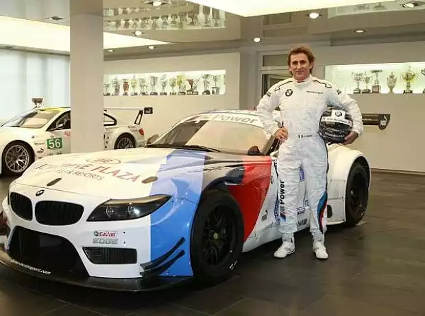 Alessandro Zanardi mit dem BMW Z4 GT3 Titel-Bild zur News: Alessandro Zanardi mit dem BMW Z4 GT3