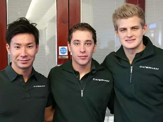 Kamui Kobayashi, Robin Frijns, Marcus Ericsson Titel-Bild zur News: Kamui Kobayashi, Robin Frijns, Marcus Ericsson
