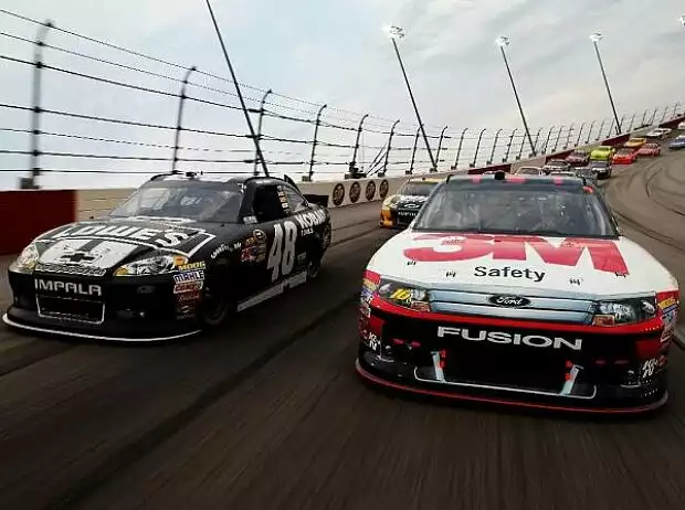 Greg Biffle, Jimmie Johnson Titel-Bild zur News: Greg Biffle, Jimmie Johnson