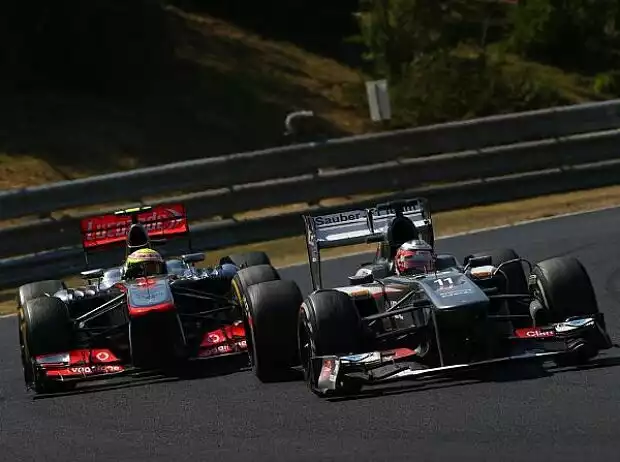 Titel-Bild zur News: Sergio Perez, Nico Hülkenberg