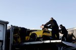 Jan Magnussen, Antonio Garcia und Ryan Briscoe