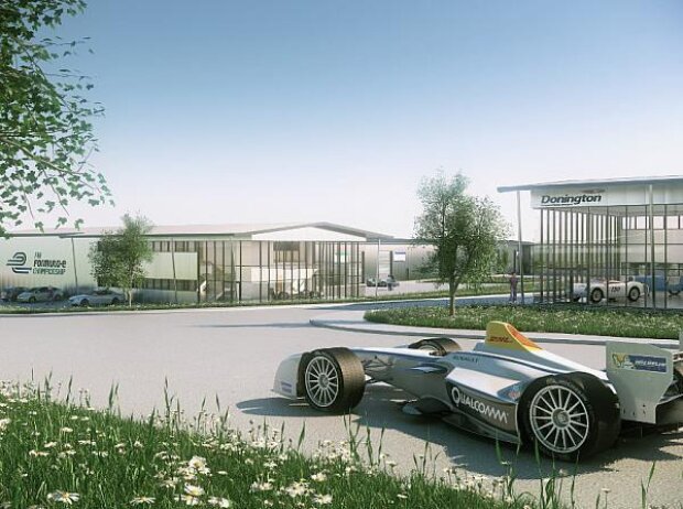 Titel-Bild zur News: Geplantes Formel-E-Hauptquartier in Donington