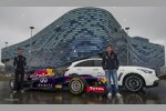David Coulthard und Sebastian Vettel (Red Bull) 