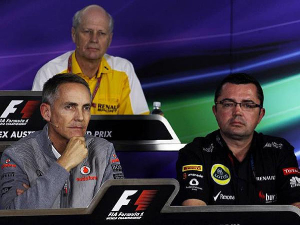 Martin Whitmarsh, Eric Boullier