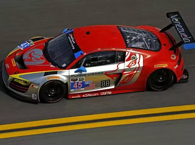 Markus Winkelhock Flying Lizard Audi Titel-Bild zur News: Markus Winkelhock Flying Lizard Audi