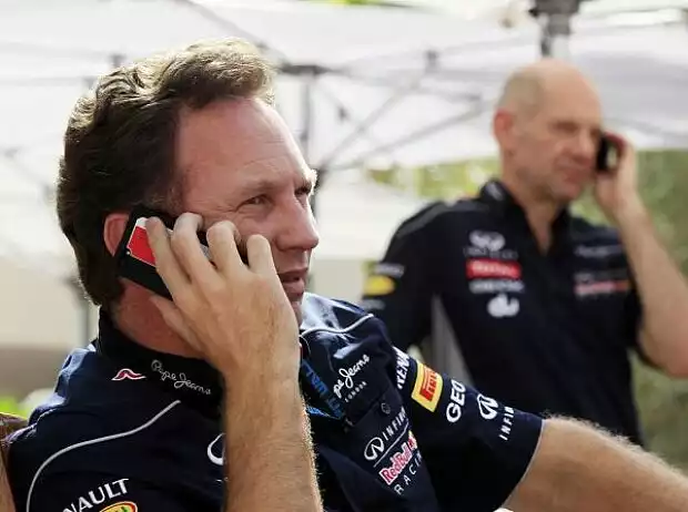 Titel-Bild zur News: Christian Horner, Adrian Newey