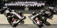Das Sauber-Team der Saison 2013