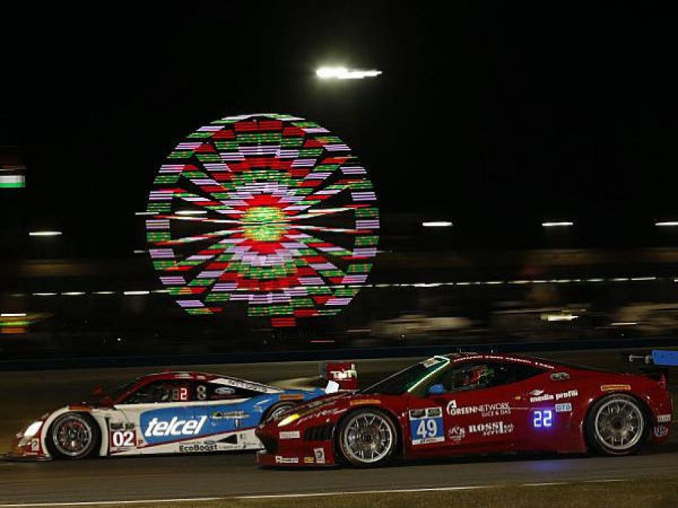 Scott Dixon, Tony Kanaan, Marino Franchitti, Kyle Larson, Piergiuseppe Perazzini, Paolo Ruberti