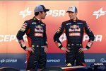 Jean-Eric Vergne und Daniil Kwjat (Toro Rosso) 