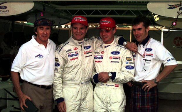 Jackie Stewart Rubens Barrichello Jan Magnussen  ~Jackie Stewart, Rubens Barrichello und Jan Magnussen ~ 
