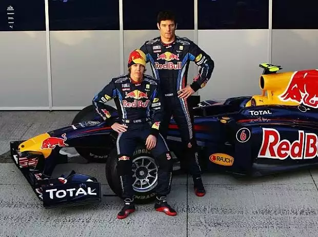 Titel-Bild zur News: Mark Webber, Sebastian Vettel