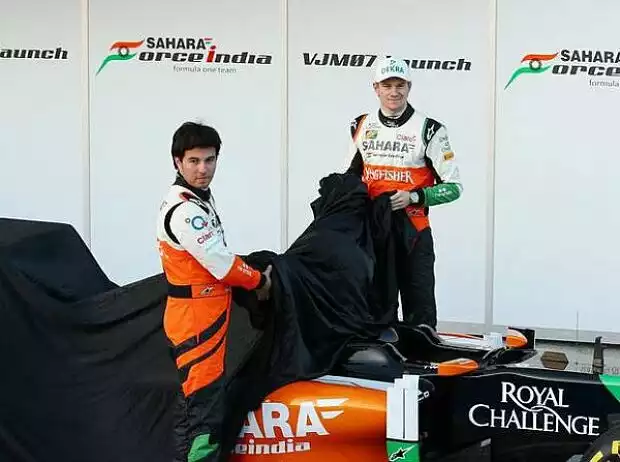 Sergio Perez, Nico Hülkenberg Titel-Bild zur News: Sergio Perez, Nico Hülkenberg