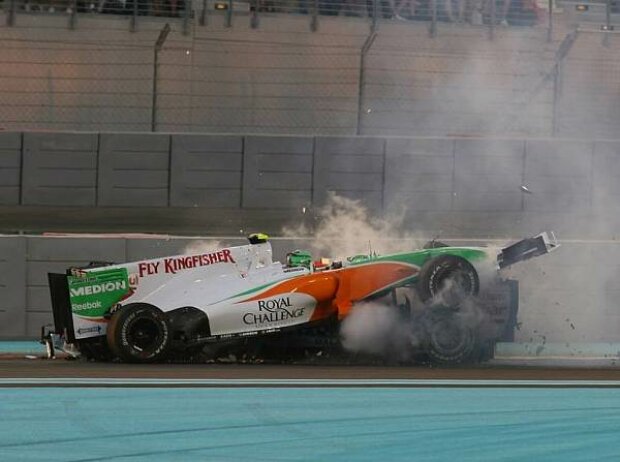 Michael Schumacher, Vitantonio Liuzzi Michael Schumacher, Vitantonio Liuzzi