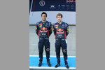 Daniel Ricciardo (Red Bull) und Sebastian Vettel (Red Bull) 