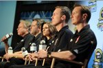 Gene Haas, Tony Stewart, Danica Patrick, Kevin Harvick und Kurt Busch (alle Stewart/Haas) 