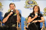 Tony Stewart und Danica Patrick (Stewart/Haas) 