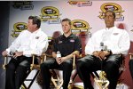 AJ Allmendinger (JTG) mit Tad Geschickter und Brad Daugherty 