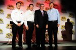 Ganassi 2014: Kyle Larson, Jamie McMurray, Felix Sabates und Steve Lauletta 