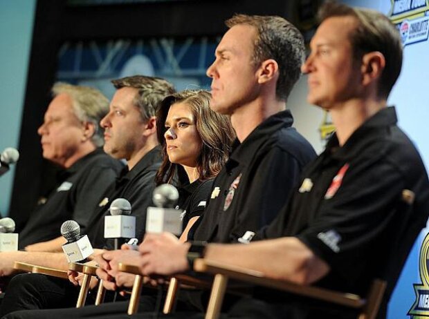 Tony Stewart, Danica Patrick, Kevin Harvick, Kurt Busch Tony Stewart, Danica Patrick, Kevin Harvick, Kurt Busch
