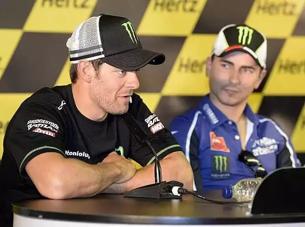 Cal Crutchlow, Jorge Lorenzo Titel-Bild zur News: Cal Crutchlow, Jorge Lorenzo